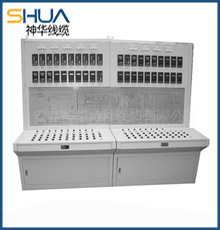 Mosaic control system simulation monitor panel