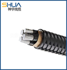 Multi-core branching 8000 series alloy cable