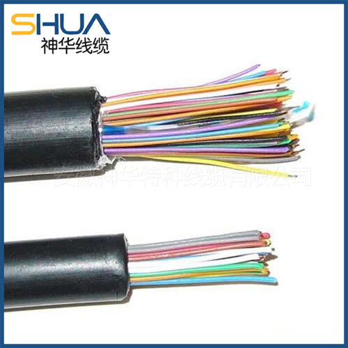 Fluorine plastic insulated PVC sheathed high temperature resistant control cable