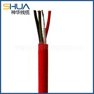 Silicone rubber insulated and sheathed power cables