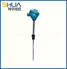 Movable threaded pipe joint type thermocouple