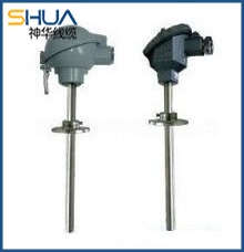 Movable flange thermocouple